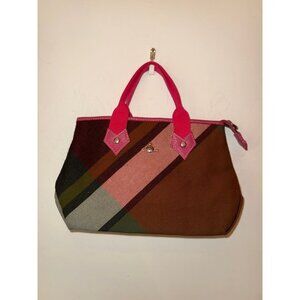 Vivienne Westwood Pink Plaid Handbag